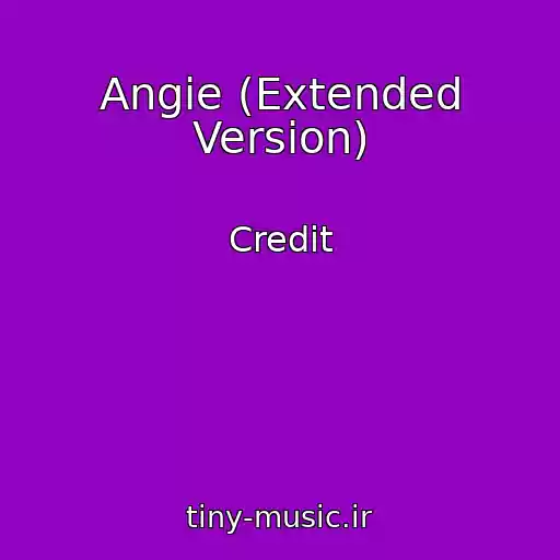 کاور آهنگ Angie (Extended Version) از Credit