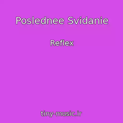 کاور آهنگ Poslednee Svidanie از Reflex