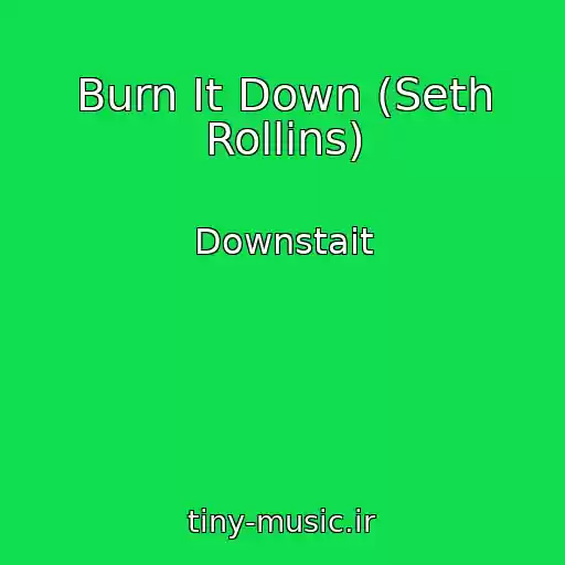 کاور آهنگ Burn It Down (Seth Rollins) از Downstait