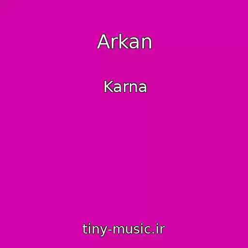 کاور آهنگ Arkan از Karna