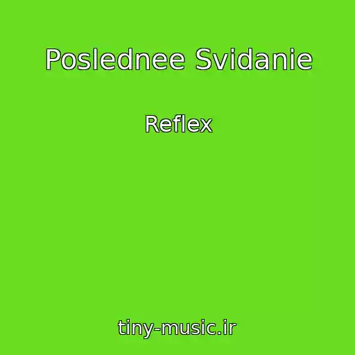 کاور آهنگ Poslednee Svidanie از Reflex