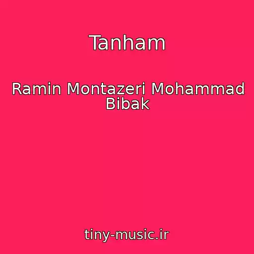 کاور آهنگ Tanham از Ramin Montazeri Mohammad Bibak