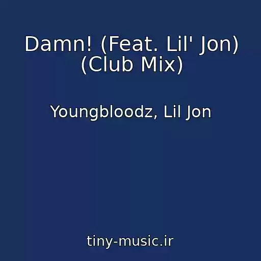 کاور آهنگ Damn! (Feat. Lil' Jon) (Club Mix) از Youngbloodz, Lil Jon