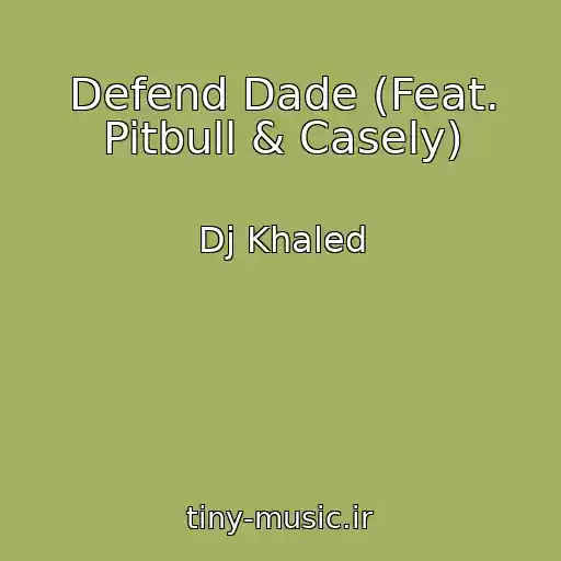 کاور آهنگ Defend Dade (Feat. Pitbull & Casely) از Dj Khaled