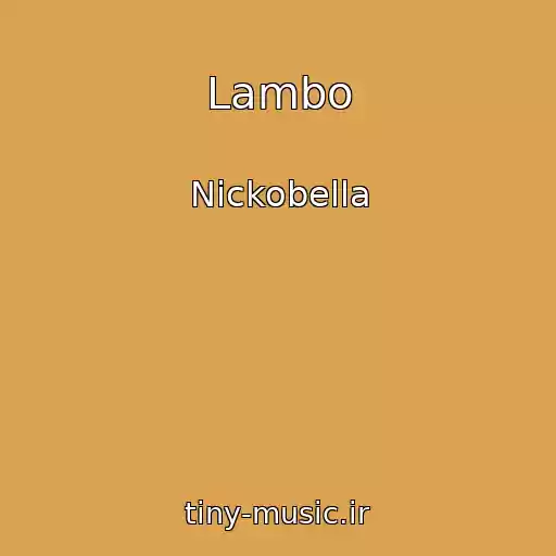 کاور آهنگ Lambo از Nickobella