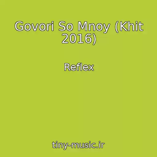 کاور آهنگ Govori So Mnoy (Khit 2016) از Reflex