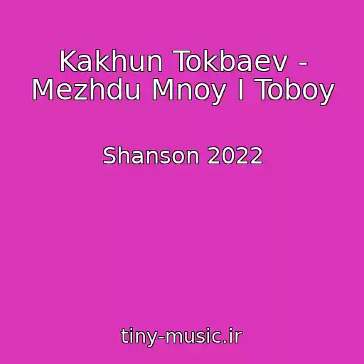 کاور آهنگ Kakhun Tokbaev - Mezhdu Mnoy I Toboy از Shanson 2022