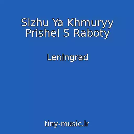 کاور آهنگ Sizhu Ya Khmuryy Prishel S Raboty از Leningrad