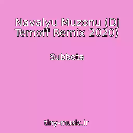 کاور آهنگ Navalyu Muzonu (Dj Temoff Remix 2020) از Subbota