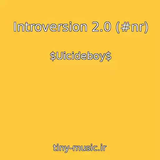 کاور آهنگ Introversion 2.0 (#nr) از $Uicideboy$