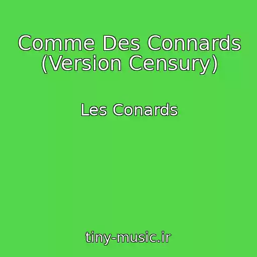 کاور آهنگ Comme Des Connards (Version Censury) از Les Conards