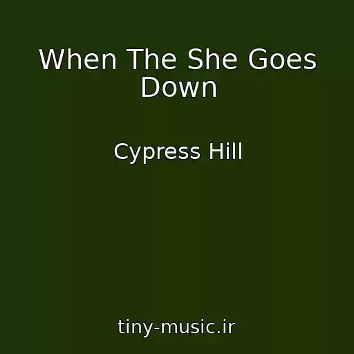 کاور آهنگ When The She Goes Down از Cypress Hill
