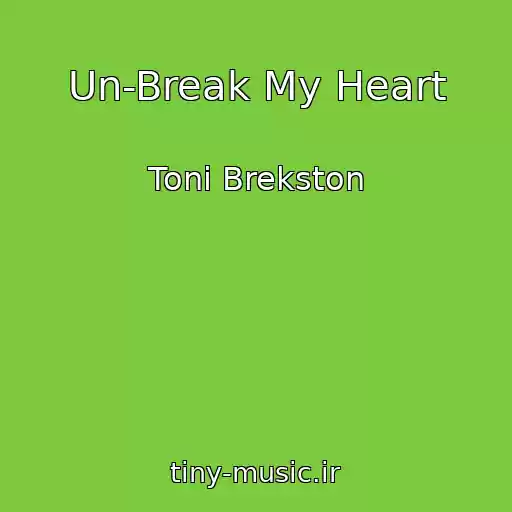 کاور آهنگ Un-Break My Heart از Toni Brekston