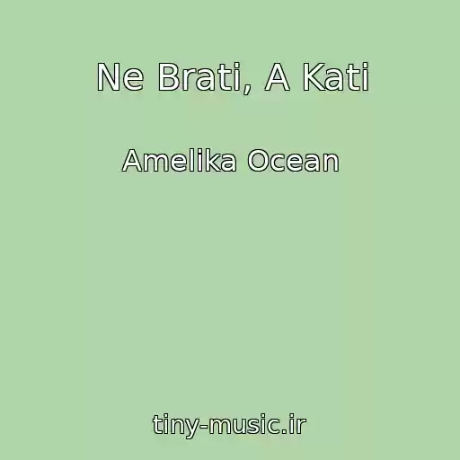 کاور آهنگ Ne Brati, A Kati از Amelika Ocean