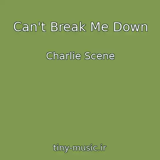 کاور آهنگ Can't Break Me Down از Charlie Scene