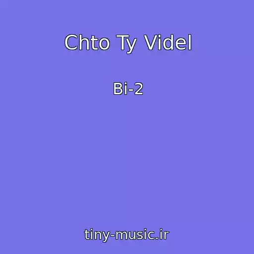 کاور آهنگ Chto Ty Videl از Bi-2