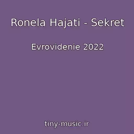 کاور آهنگ Ronela Hajati - Sekret از Evrovidenie 2022