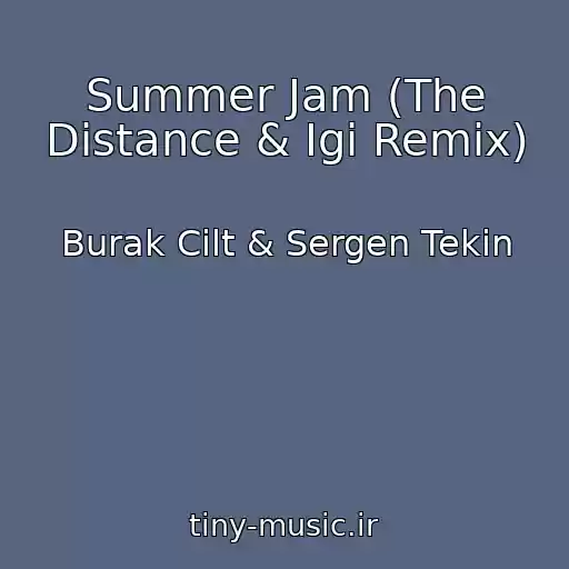 کاور آهنگ Summer Jam (The Distance & Igi Remix) از Burak Cilt & Sergen Tekin