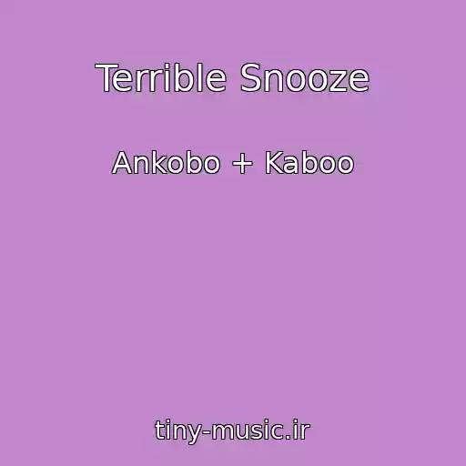کاور آهنگ Terrible Snooze از Ankobo + Kaboo