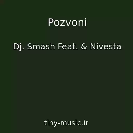 کاور آهنگ Pozvoni از Dj. Smash Feat. & Nivesta