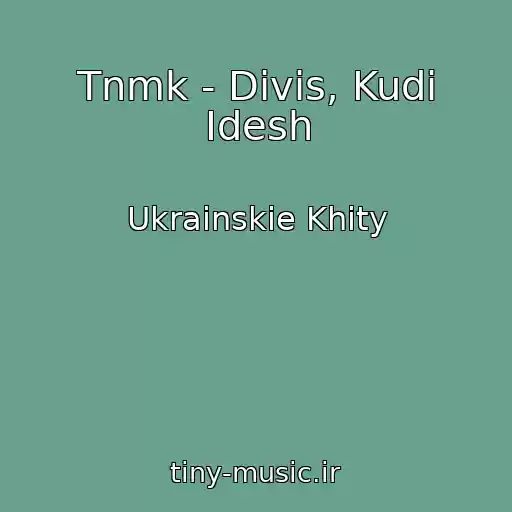 کاور آهنگ Tnmk - Divis, Kudi Іdesh از Ukrainskie Khity