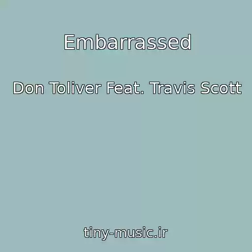 کاور آهنگ Embarrassed از Don Toliver Feat. Travis Scott