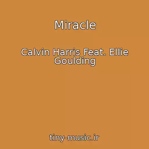 کاور آهنگ Miracle از Calvin Harris Feat. Ellie Goulding