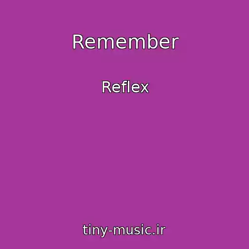 کاور آهنگ Remember از Reflex