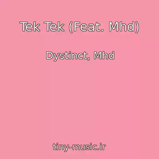 کاور آهنگ Tek Tek (Feat. Mhd) از Dystinct, Mhd