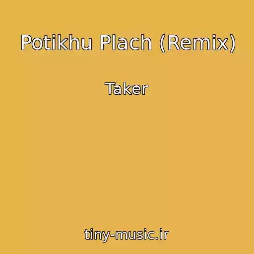 کاور آهنگ Potikhu Plach (Remix) از Taker