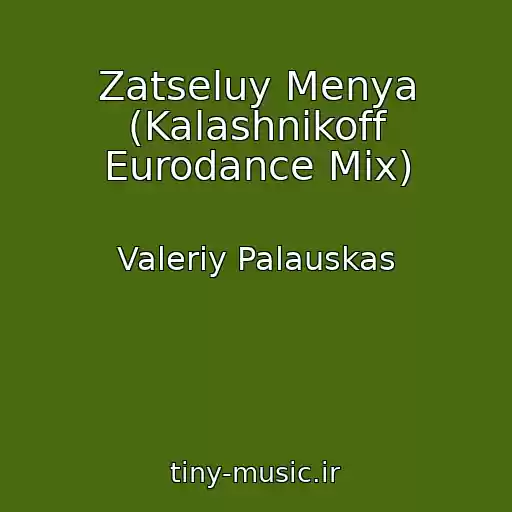کاور آهنگ Zatseluy Menya (Kalashnikoff Eurodance Mix) از Valeriy Palauskas