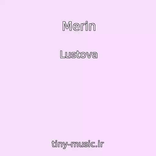 کاور آهنگ Merin از Lustova