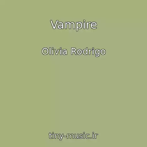 کاور آهنگ Vampire از Olivia Rodrigo