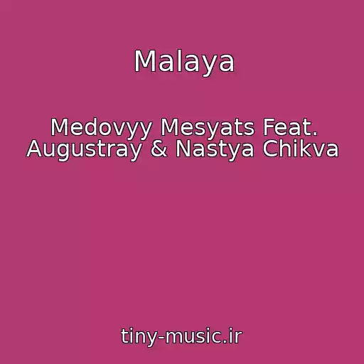 کاور آهنگ Malaya از Medovyy Mesyats Feat. Augustray & Nastya Chikva