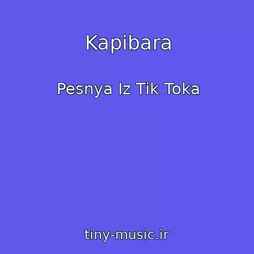 کاور آهنگ Kapibara از Pesnya Iz Tik Toka