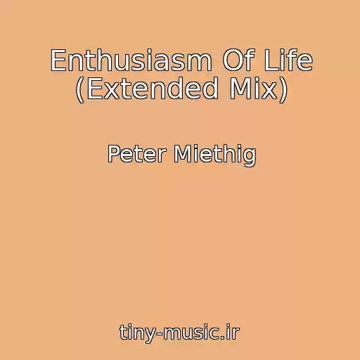 کاور آهنگ Enthusiasm Of Life (Extended Mix) از Peter Miethig
