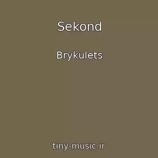 کاور آهنگ Sekond از Brykulets