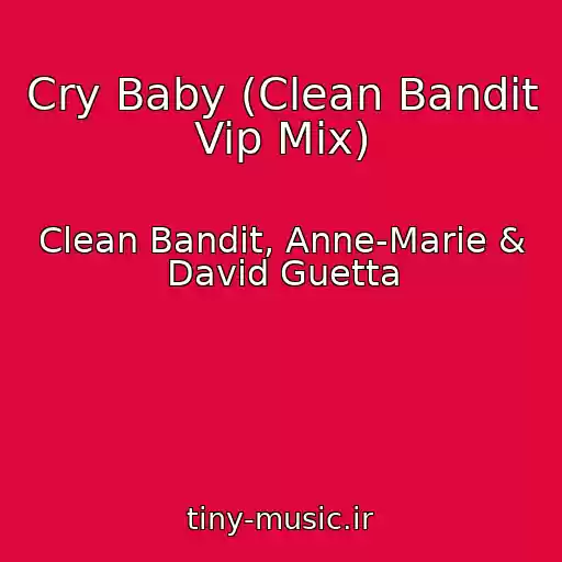 کاور آهنگ Cry Baby (Clean Bandit Vip Mix) از Clean Bandit, Anne-Marie & David Guetta