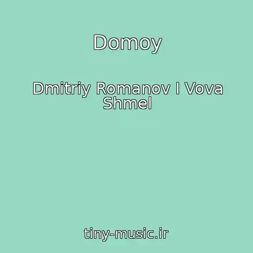 کاور آهنگ Domoy از Dmitriy Romanov I Vova Shmel