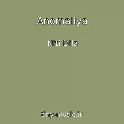کاور آهنگ Anomaliya از Niti Dila