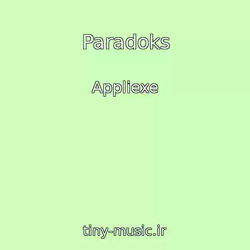 کاور آهنگ Paradoks از Appliexe