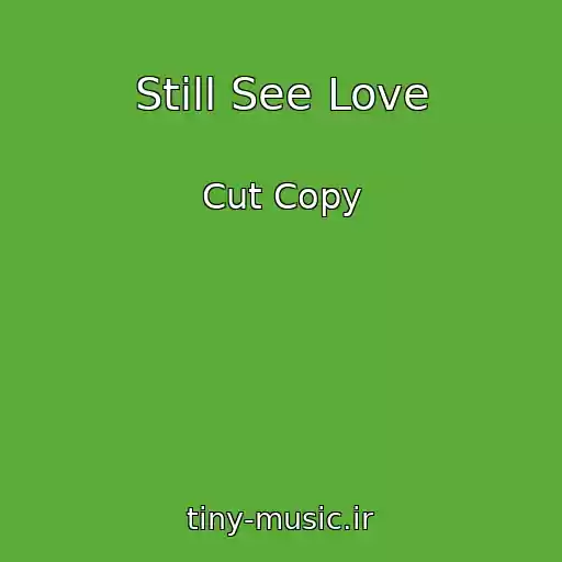 کاور آهنگ Still See Love از Cut Copy