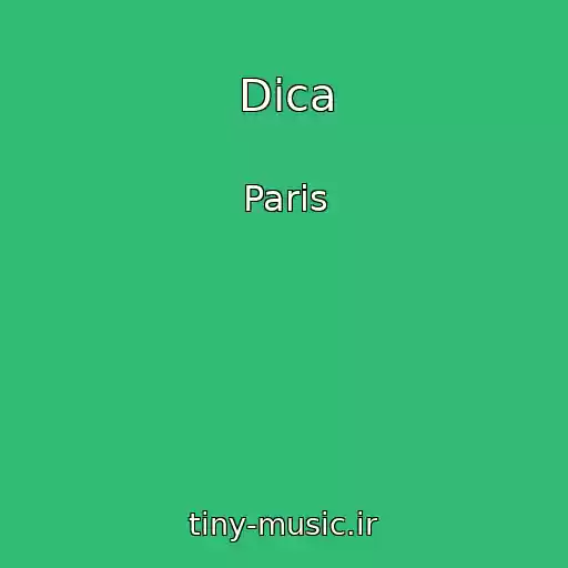 کاور آهنگ Dica از Paris