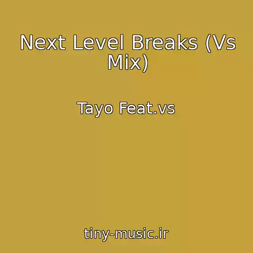 کاور آهنگ Next Level Breaks (Vs Mix) از Tayo Feat.vs