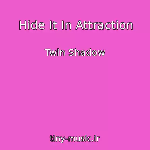 کاور آهنگ Hide It In Attraction از Twin Shadow