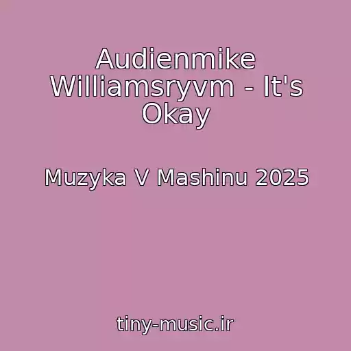 کاور آهنگ Audienmike Williamsryvm - It's Okay از Muzyka V Mashinu 2025