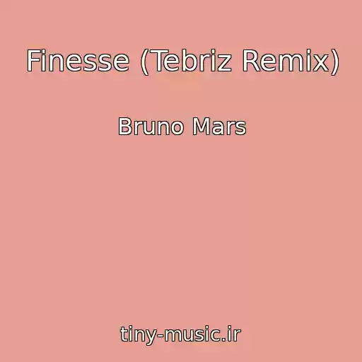 کاور آهنگ Finesse (Tebriz Remix) از Bruno Mars