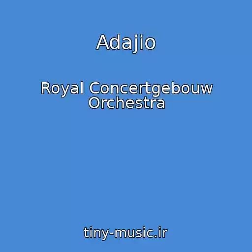 کاور آهنگ Adajio از Royal Concertgebouw Orchestra