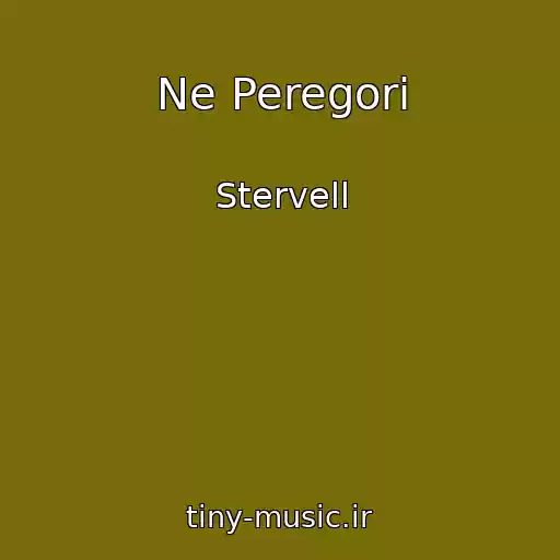 کاور آهنگ Ne Peregori از Stervell