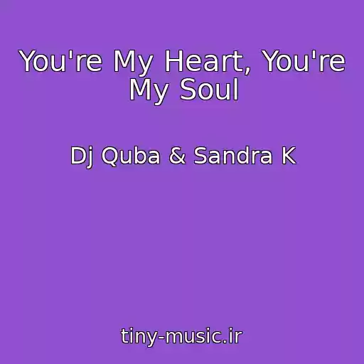 کاور آهنگ You're My Heart, You're My Soul از Dj Quba & Sandra K